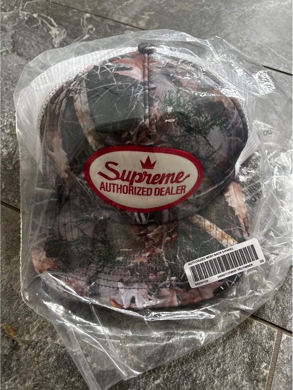 Supreme Authorized Mesh Back 5-Panel Camo (SS25)